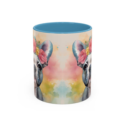 French Bulldog 04 Accent Coffee Mug - Dog Lover Gift