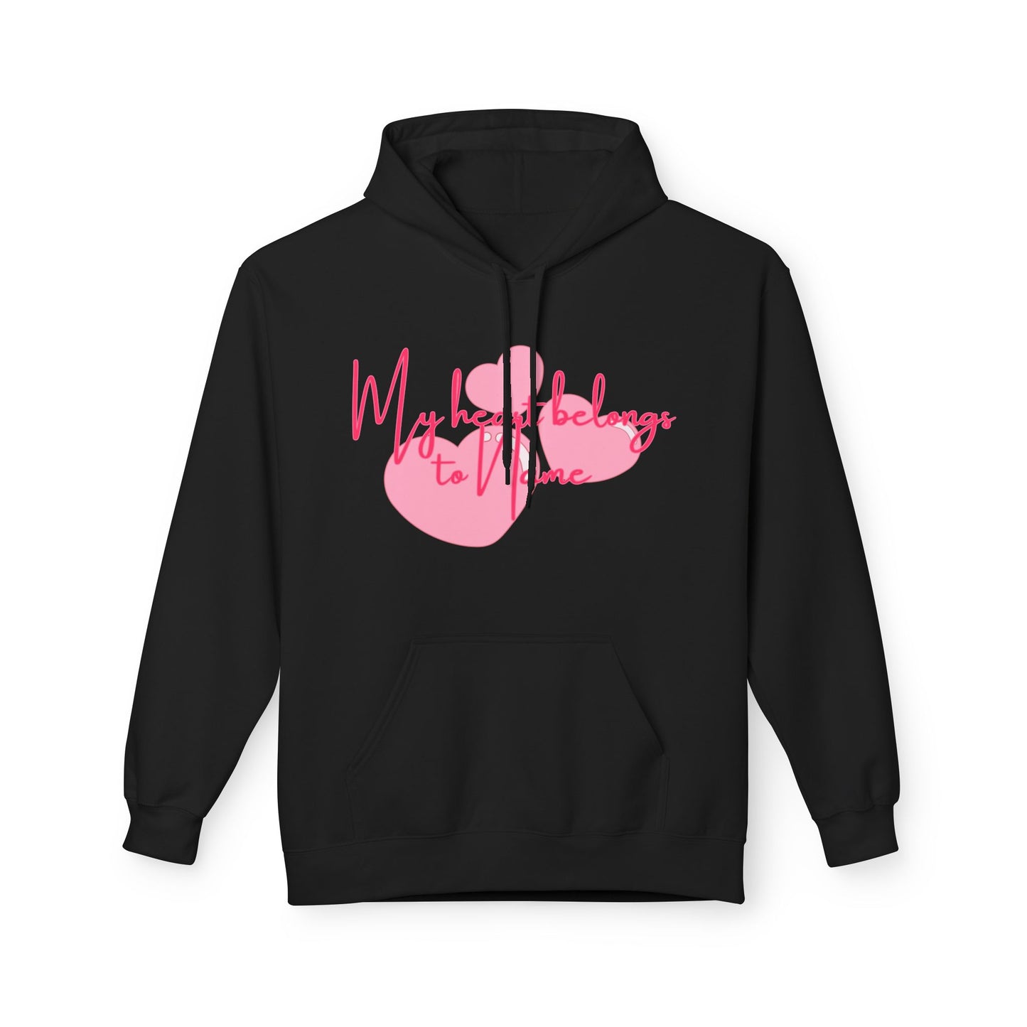 (Personalizable) My Heart Belongs To NAME Unisex Valentines Hoodie