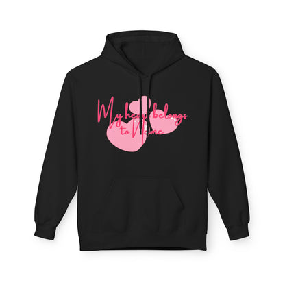(Personalizable) My Heart Belongs To NAME Unisex Valentines Hoodie