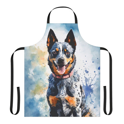 Australian Blue Heeler Adult Apron (AOP)