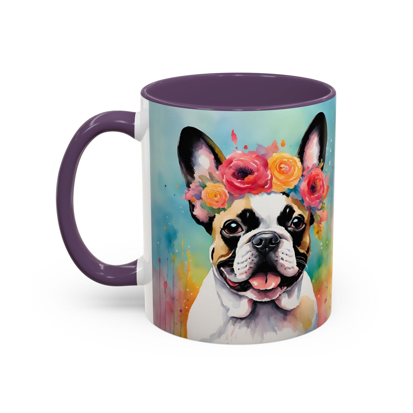 French Bulldog 03 Accent Coffee Mug - Dog Lover Gift