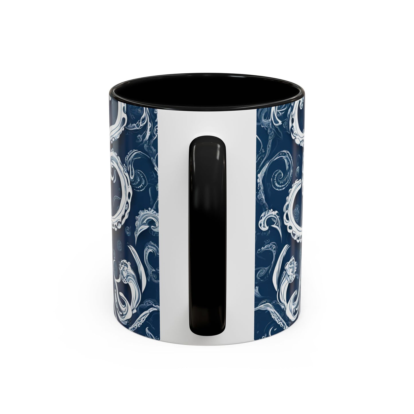 Octopus 8 Accent Coffee Mug (11oz)