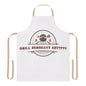 (Personizable) Grill Sergeant EST (????) Funny BBQ Themed Apron 5-Color Straps
