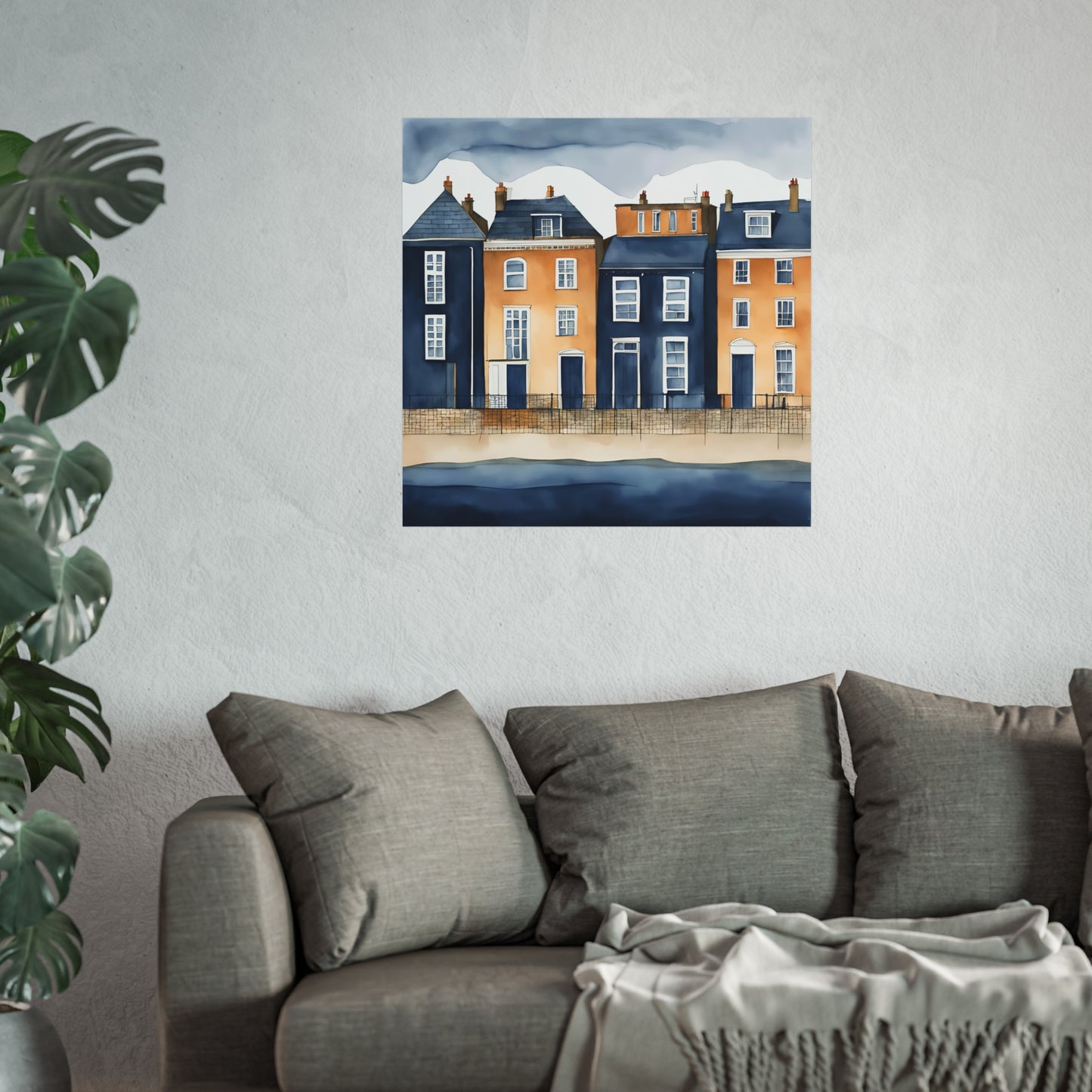 Blue Collection 31 Matte Print
