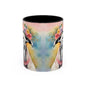 Greyhound 02 Accent Coffee Mug - Dog Lover Gift