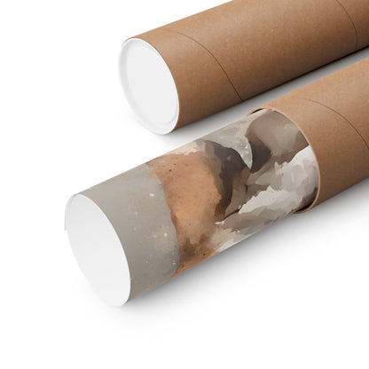 Dogs Bulldog 03 Matte Vertical Poster
