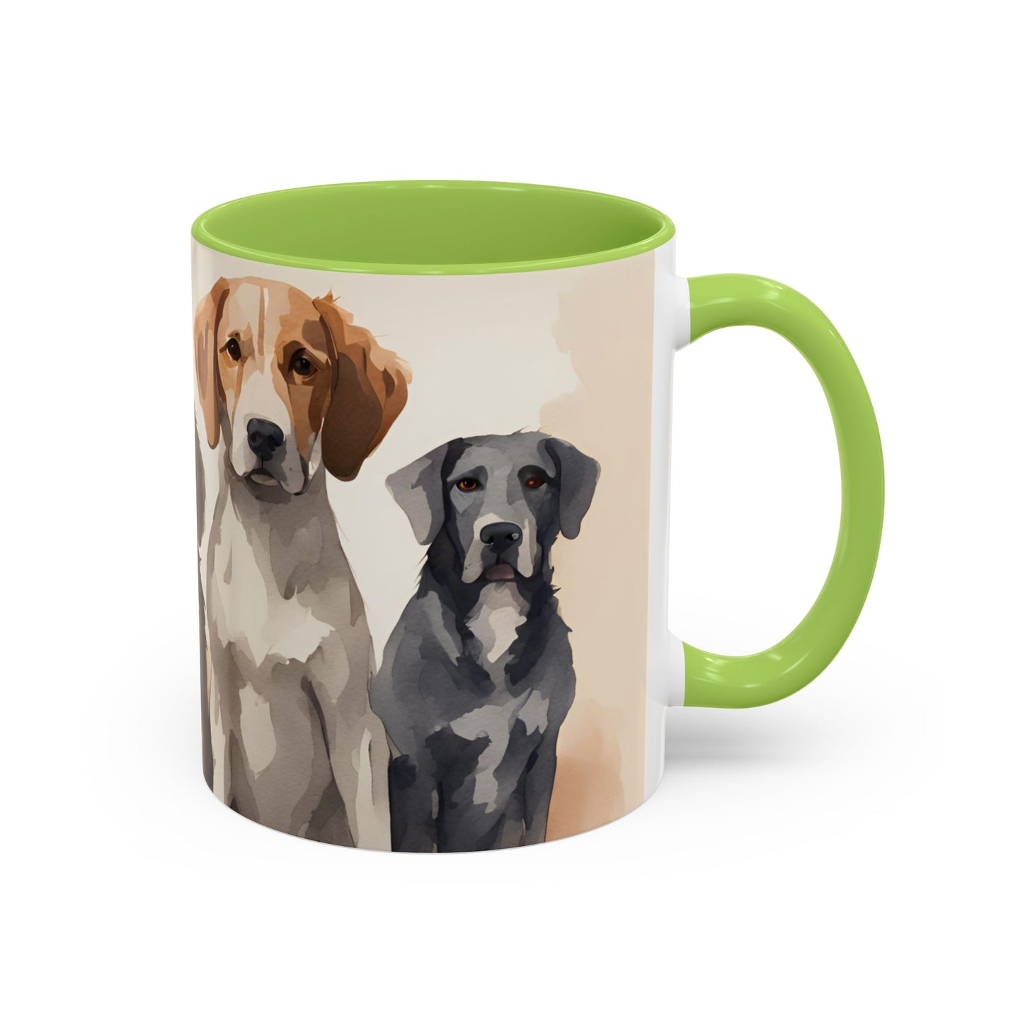 Doggies in a Row 1 Accent Mug 11oz