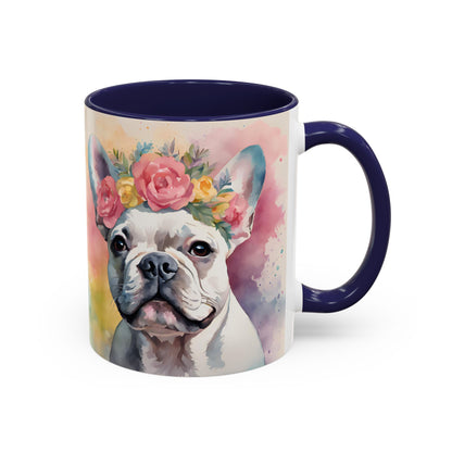 French Bulldog 04 Accent Coffee Mug - Dog Lover Gift