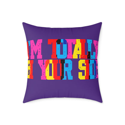 Totally Bi Your Side Poly Pillow
