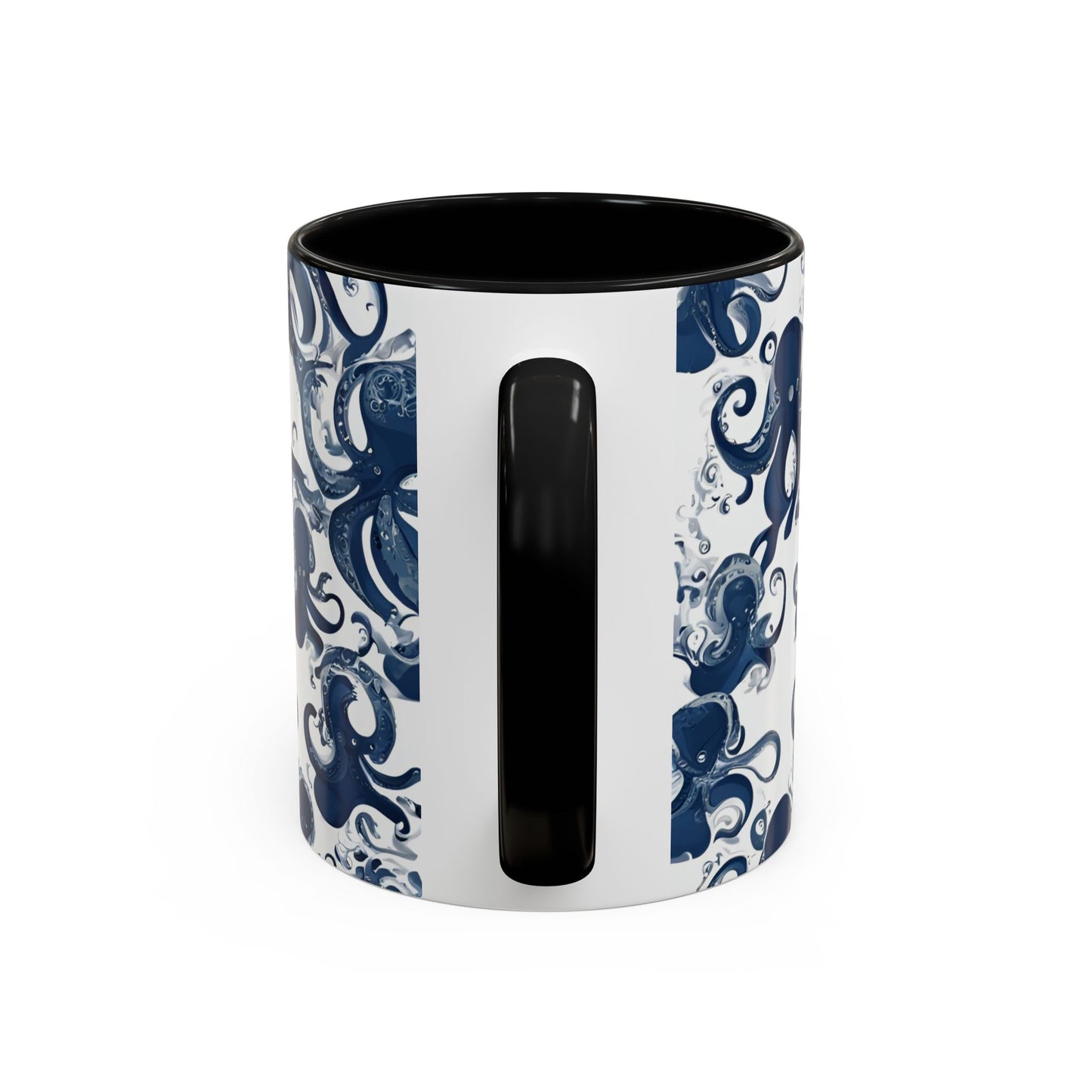 Octopus 3 Accent Coffee Mug (11oz)