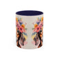 Dachshund 01 Accent Coffee Mug - Dog Lover Gift