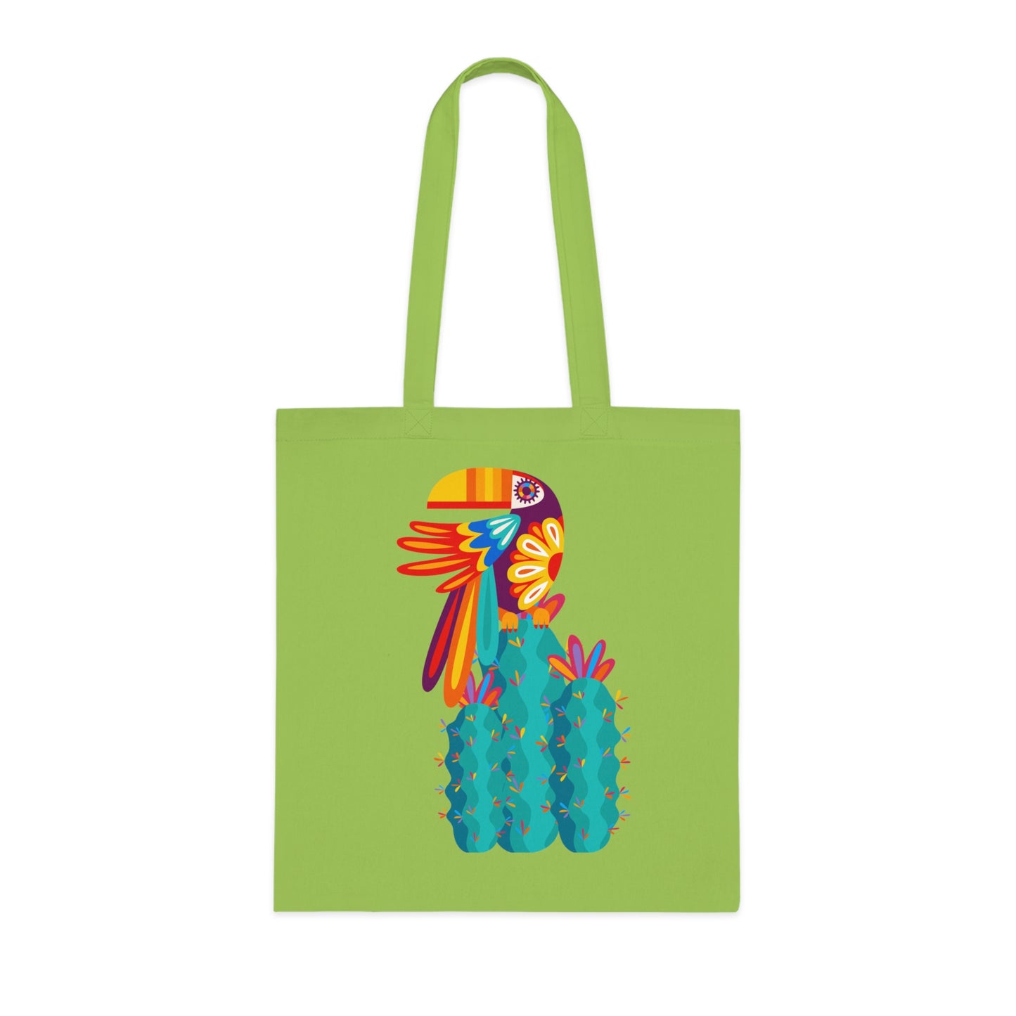 Funky birds 09 Cotton Tote