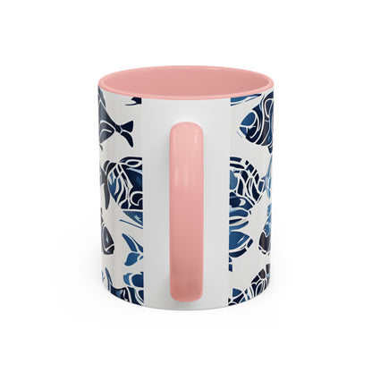 Fish 08 Accent Coffee Mug (11oz)
