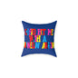 Cupid Hit Me With A Rainbow Arrow Poly Pillow