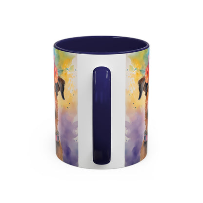 Border Terrier 04 Accent Coffee Mug - Dog Lover Gift