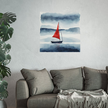 Blue Collection 16 Matte Print