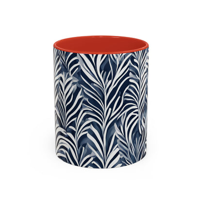 Leaf 3 Accent Coffee Mug (11oz)