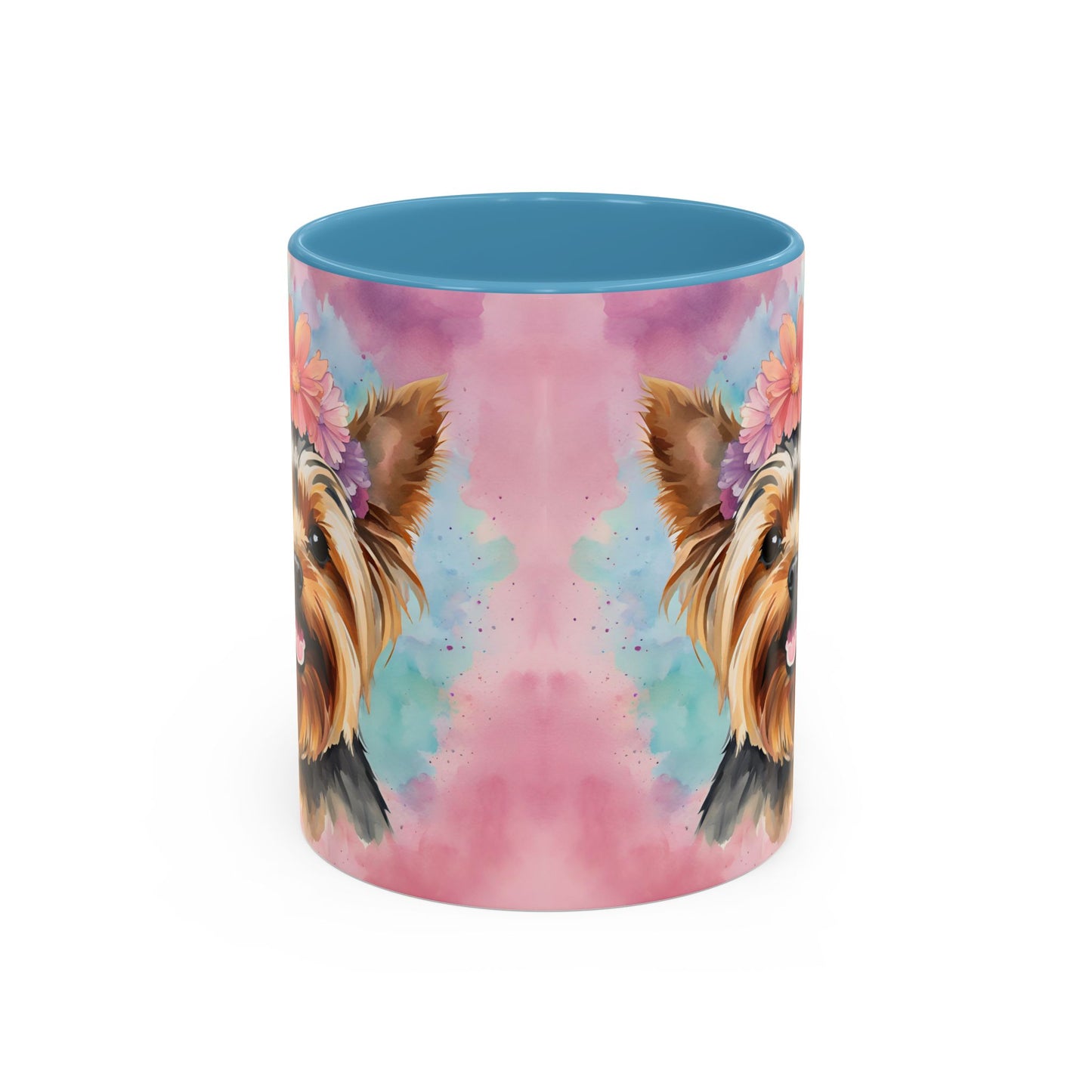 Yorkshire Terrier 02 Accent Coffee Mug - Dog Lover Gift