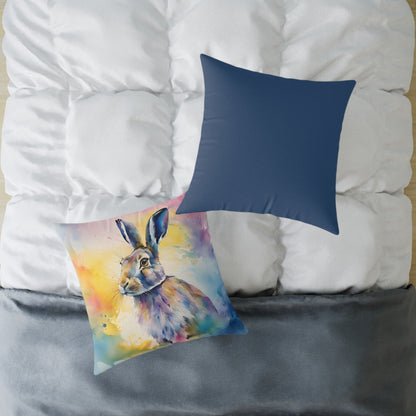 Hare 03 Poly Pillow - Natures Beauty Design