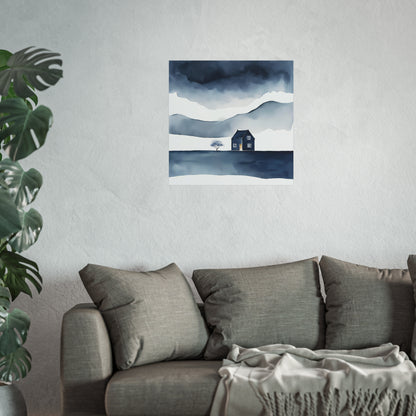Blue Collection 12 Matte Print