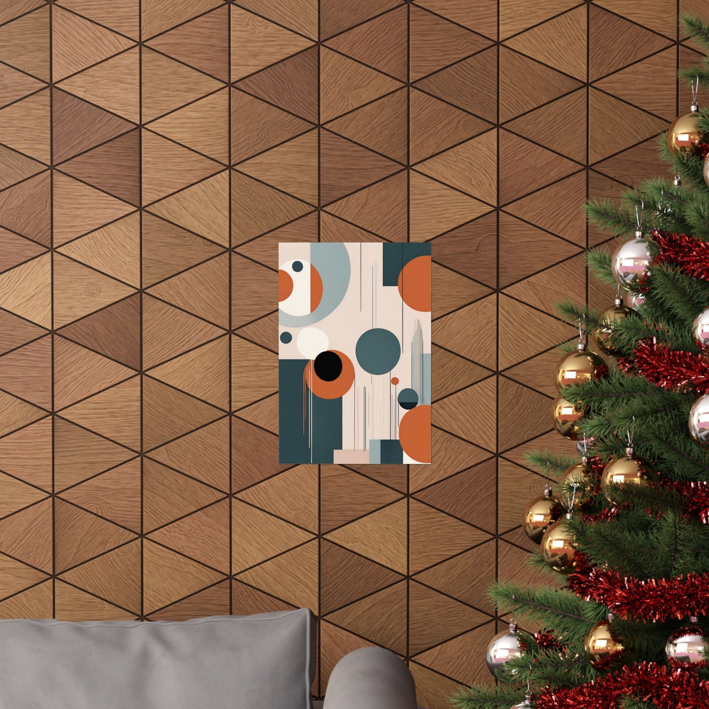 Retro abstract 1 Matte Vertical Posters