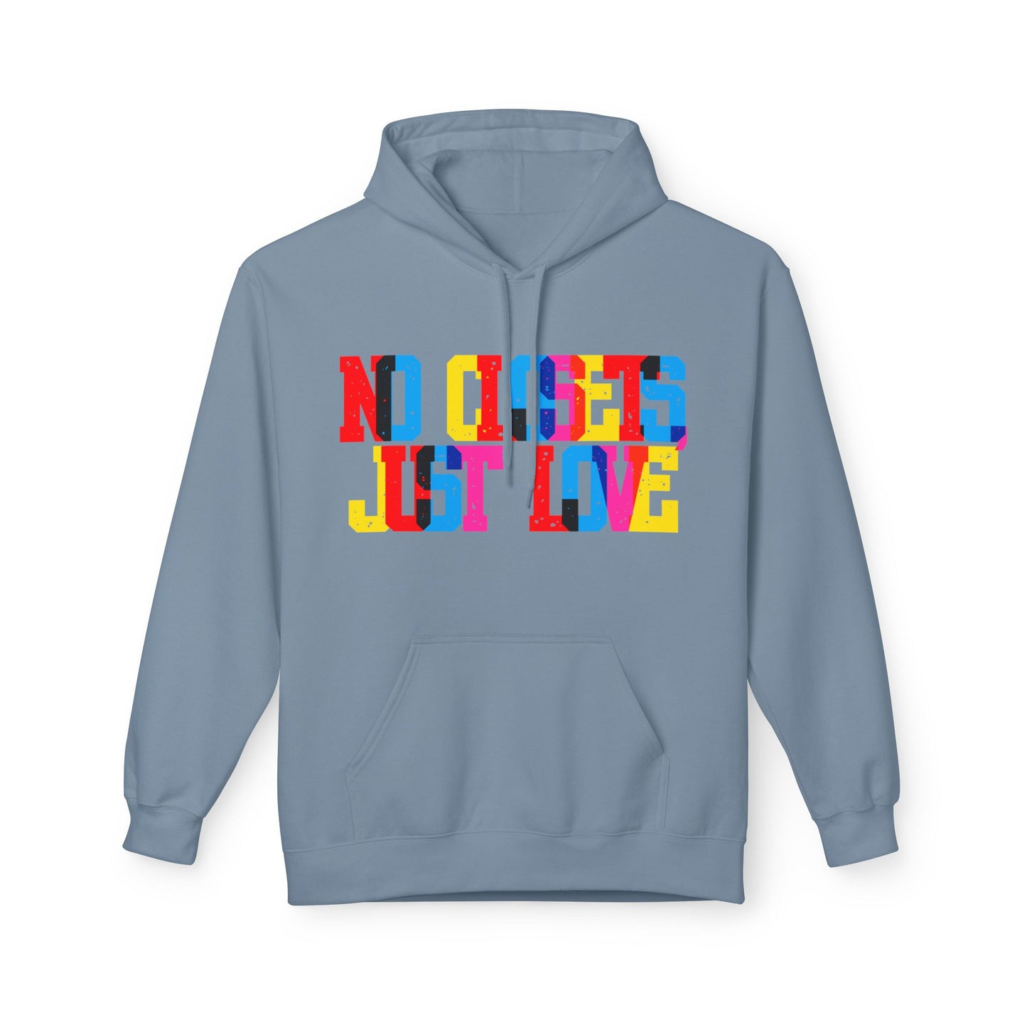 No Closets Just Love Unisex Valentines Hoodie