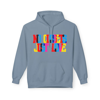 No Closets Just Love Unisex Valentines Hoodie
