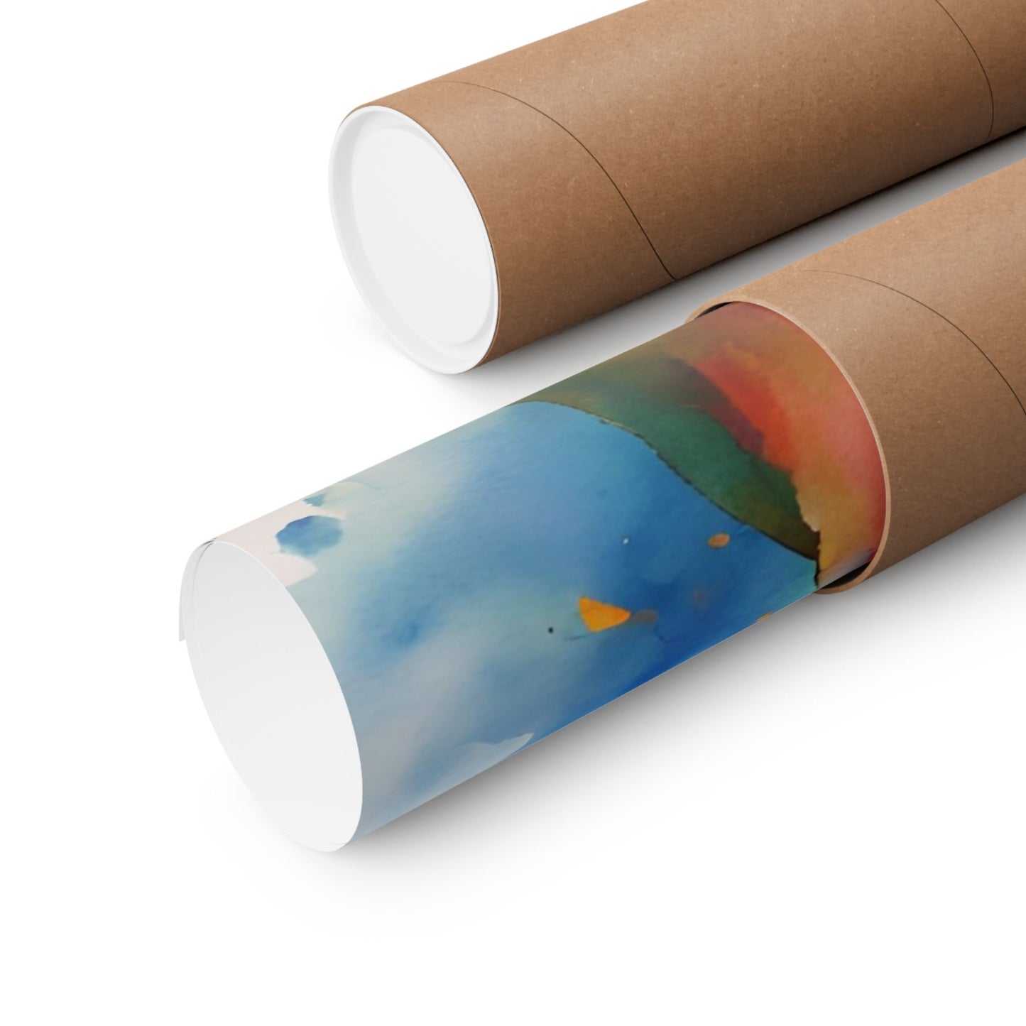 Multicolored Goofy Greyhound 01 Matte Vertical Poster