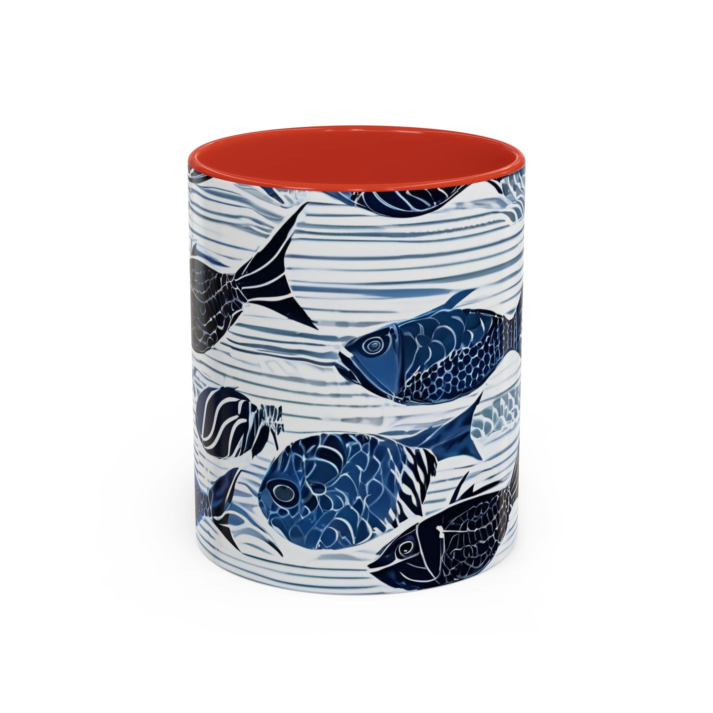 Fish 10 Accent Coffee Mug (11oz)