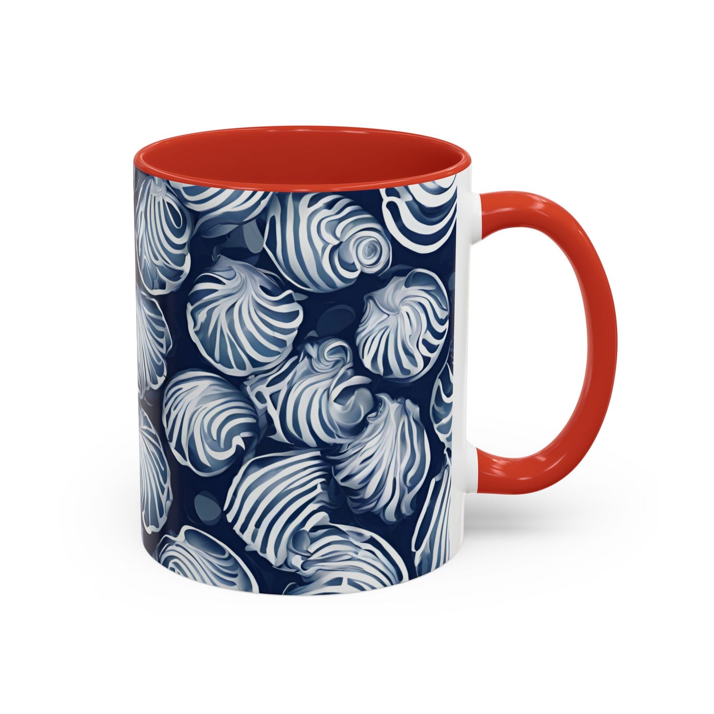 Seashell 2 Accent Coffee Mug (11oz)