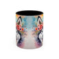 Husky 04 Accent Coffee Mug - Dog Lover Gift
