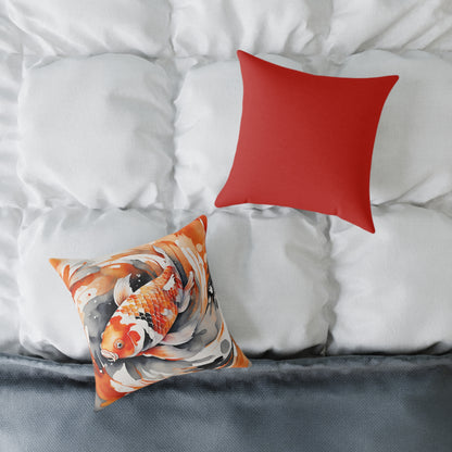 Koi Carp 02 Poly Pillow - Natures Beauty Design