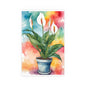 Multicoloured Pot Plant 20 Indoor and Outdoor Silk Posters