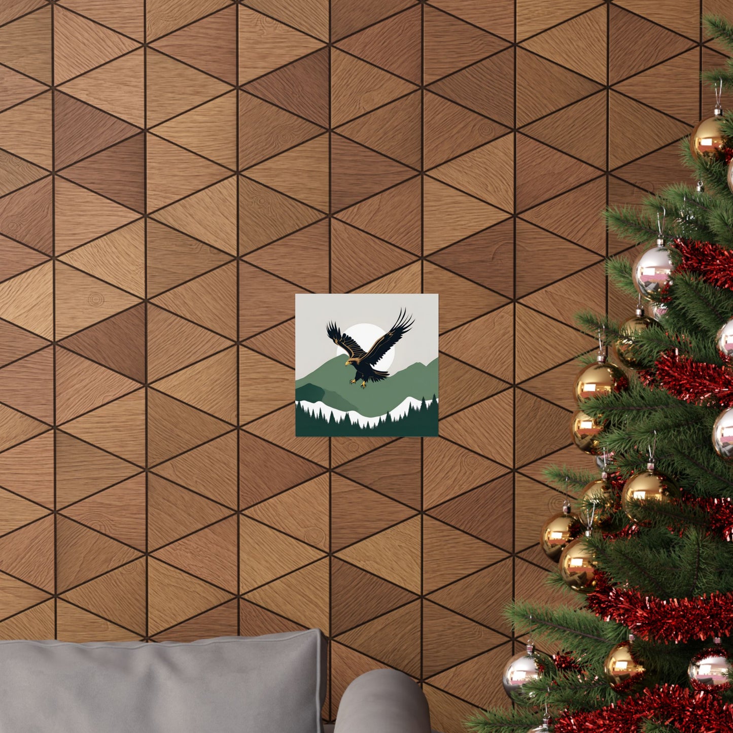 Lone Collection Eagle 20 Matte Square Posters