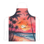 Tropical Sunset 01 Apron 5-Color Straps
