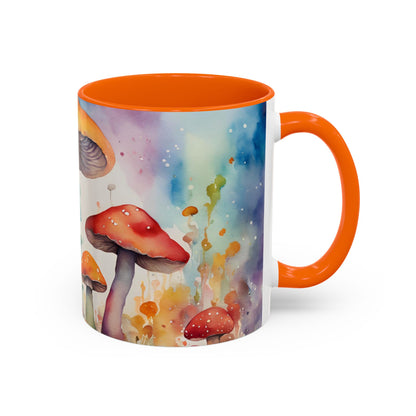 Mushroom 3 Accent Mug 11oz