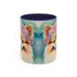 Pomeranian 03 Accent Coffee Mug - Dog Lover Gift