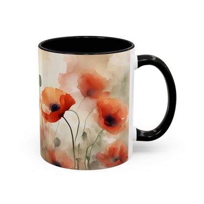 Poppy 2 Accent Mug 11oz