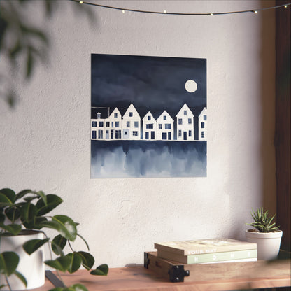 Blue Collection 36 Matte Print