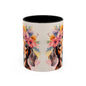Dachshund 01 Accent Coffee Mug - Dog Lover Gift