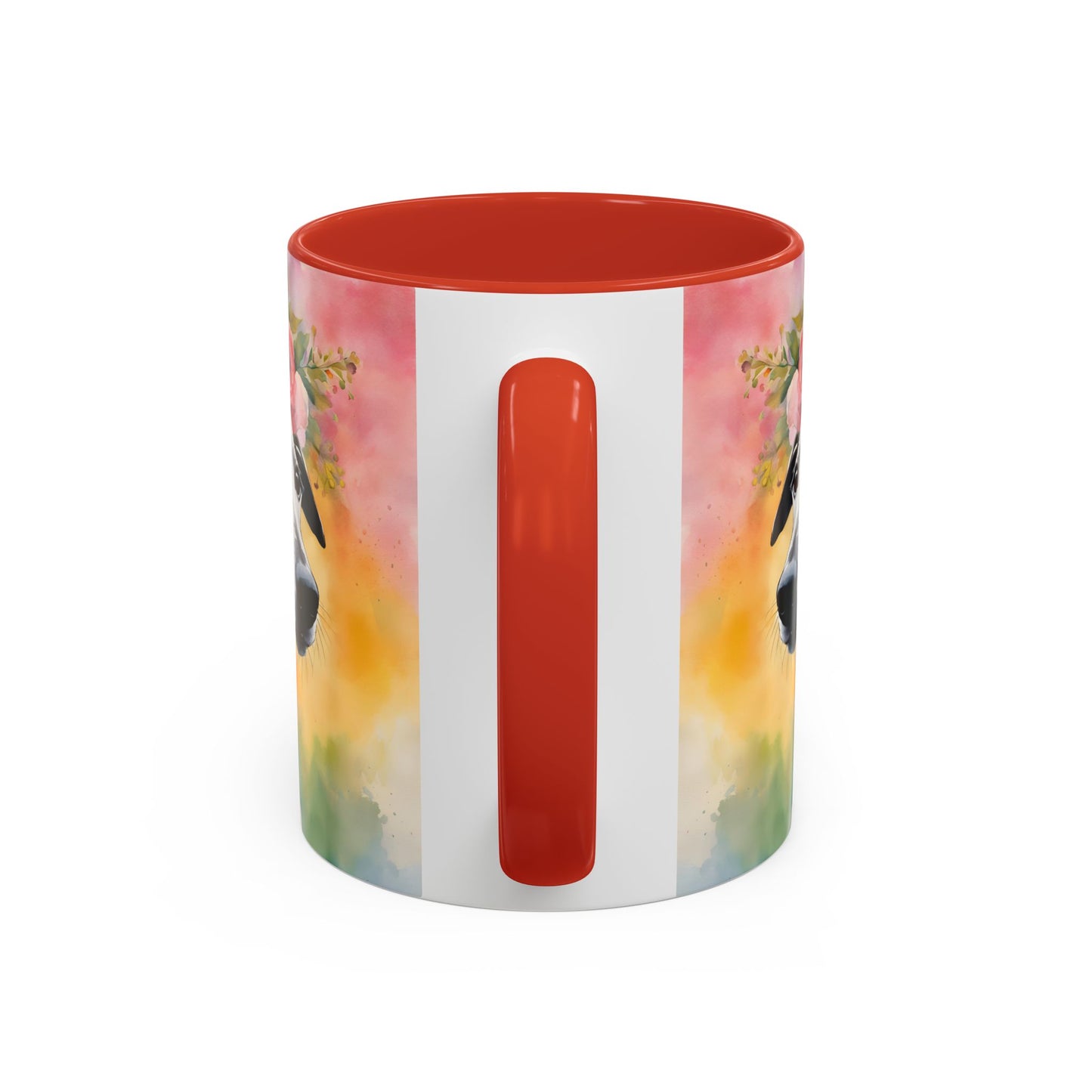 Greyhound 02 Accent Coffee Mug - Dog Lover Gift