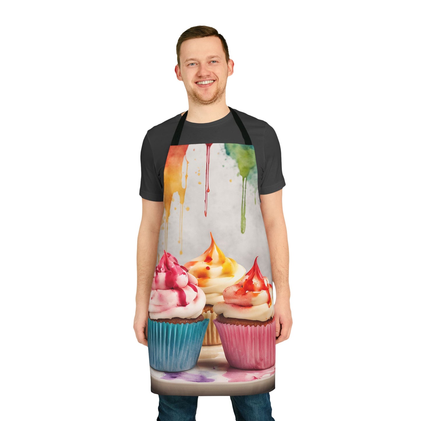 Cupcake 01 Baking Lovers 5-Color Straps Kitchen Wear