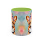 Corgi 01 Accent Coffee Mug - Dog Lover Gift