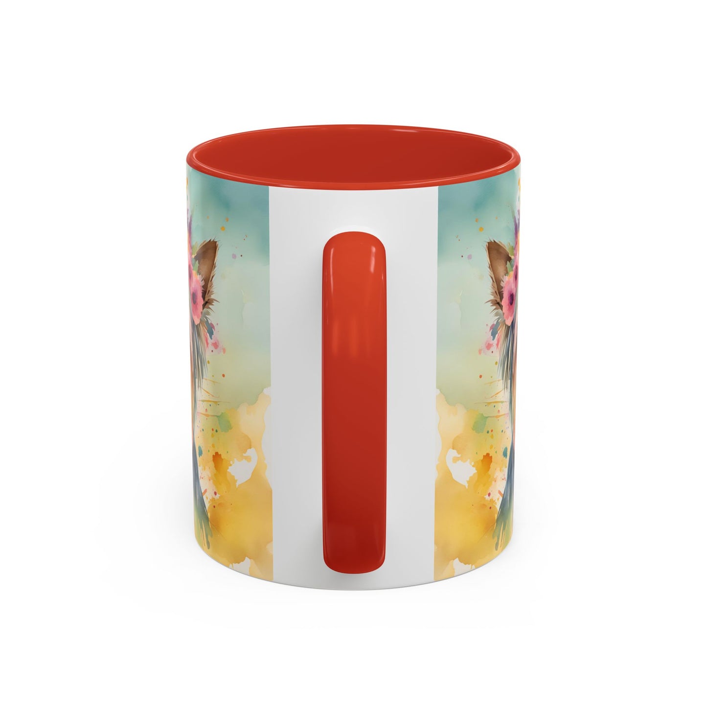 Yorkshire Terrier 01 Accent Coffee Mug - Dog Lover Gift