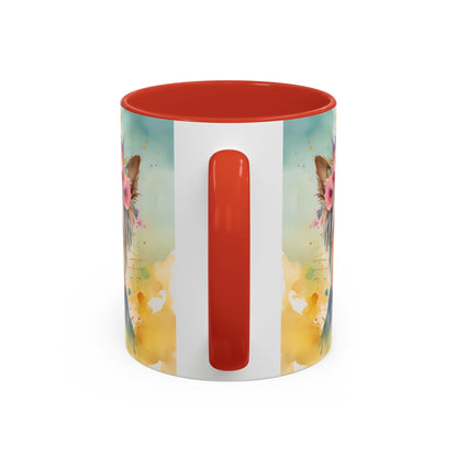 Yorkshire Terrier 01 Accent Coffee Mug - Dog Lover Gift