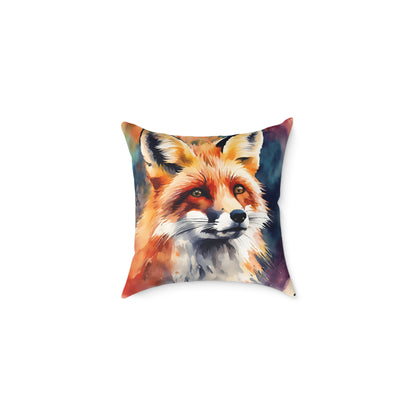 Fox 03 Poly Pillow - Natures Beauty Design