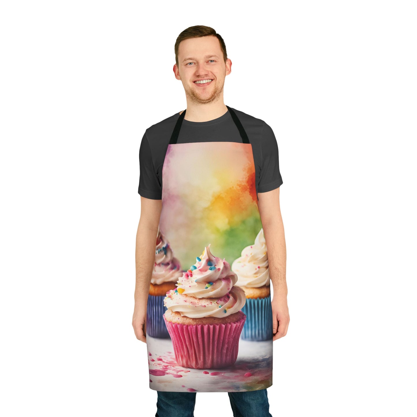 Cupcake 07 Baking Lovers 5-Color Straps Kitchen Wear