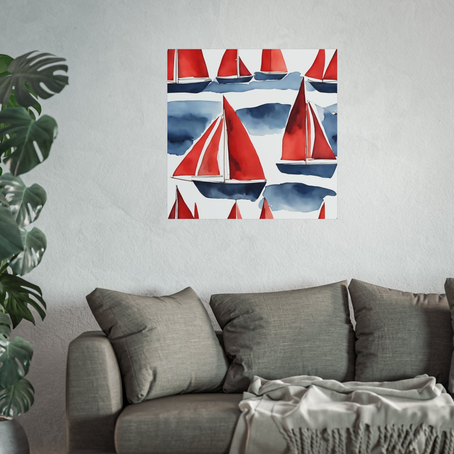 Blue Collection 18 Matte Print