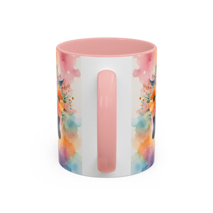 Dachshund 02 Accent Coffee Mug - Dog Lover Gift