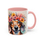 Dachshund 01 Accent Coffee Mug - Dog Lover Gift